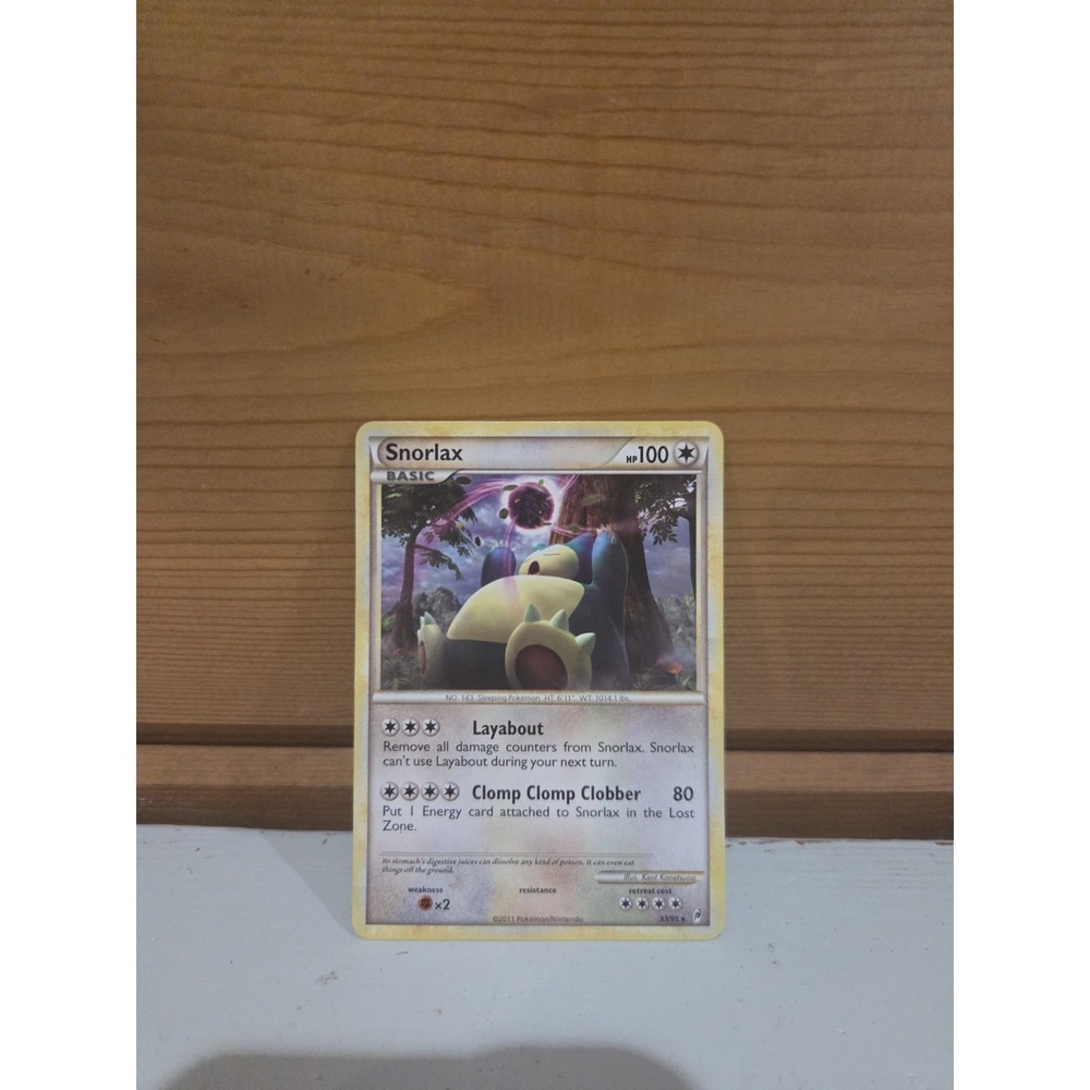 Snorlax 33/95 Call of Legends Regular Pokemon Card TCG